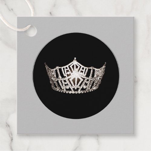 Gift_FavorTag _Miss America Style Crown Favor Tags