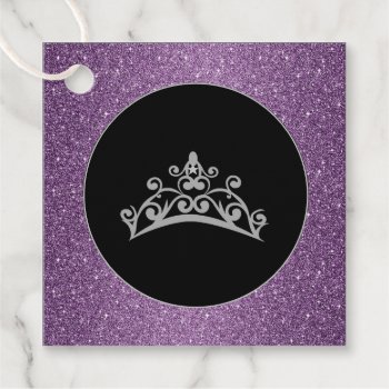 Gift-favortag -pageant Usa America Tiara Crown Favor Tags by photographybydebbie at Zazzle