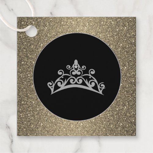 Gift_FavorTag _Pageant USA America Tiara Crown Favor Tags