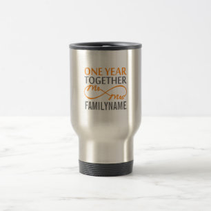 Gift For 1st Anniversary Travel Mug