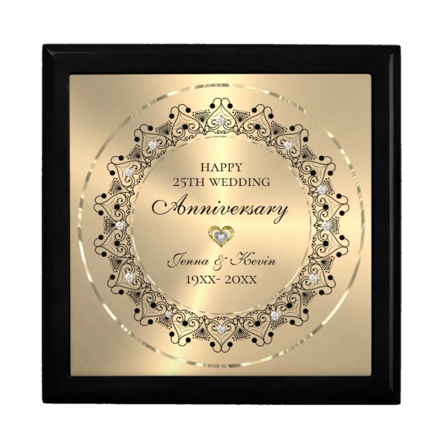 Gift For 50th Wedding Anniversary Gift Box (Front)