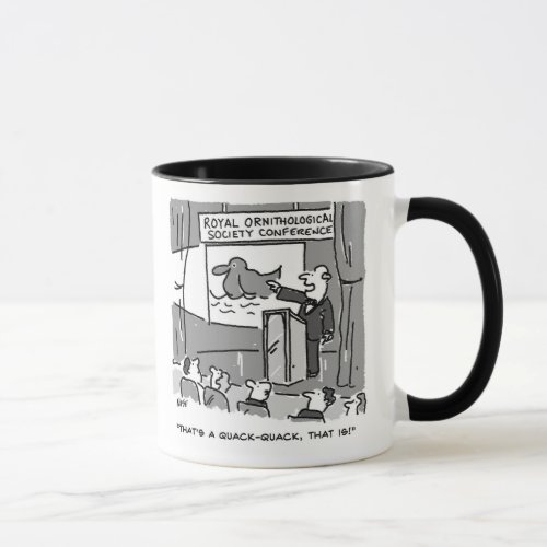 Gift for a Birdwatcher or Birder Funny Mug