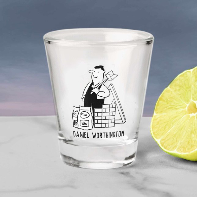 Gift for a Builder Shot Glass (Creator Uploaded)