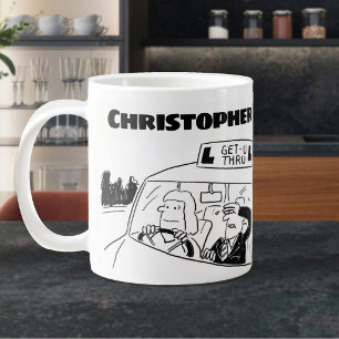 Gift for a Driving Instructor with Added Name Gian Giant Coffee Mug