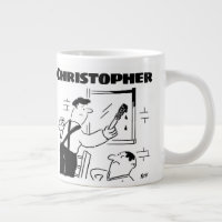 Gift for a Painter & Decorator with Name Giant Cof Giant Coffee Mug
