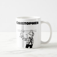 Gift for a Scaffolder with Added Name Coffee Mug