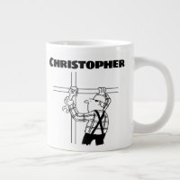Gift for a Scaffolder with Added Name Giant Coffee Giant Coffee Mug
