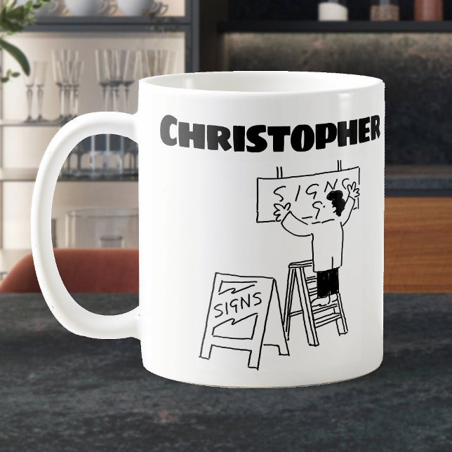Gift for a Signmaker. Songwriter Coffee Mug (Creator Uploaded)