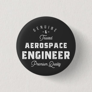 Gift for Aerospace Engineer Button