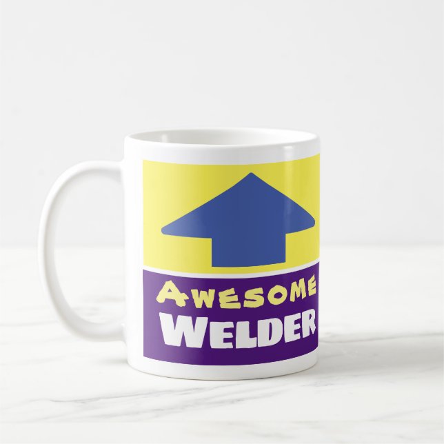 Gift for an Awesome Welder Coffee Mug (Left)