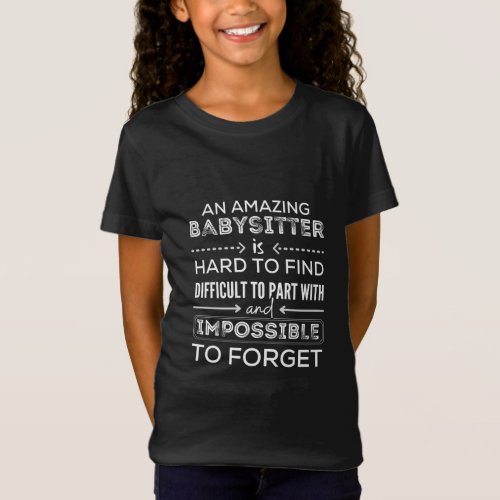 Gift For Babysitter Babysitter Gift T_Shirt
