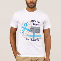 Gift For Best Cat Daddy Short Sleeve T-Shirt Men`s
