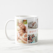 Gift For Best Nana Ever Family Photo Collage Coffee Mug (Left)