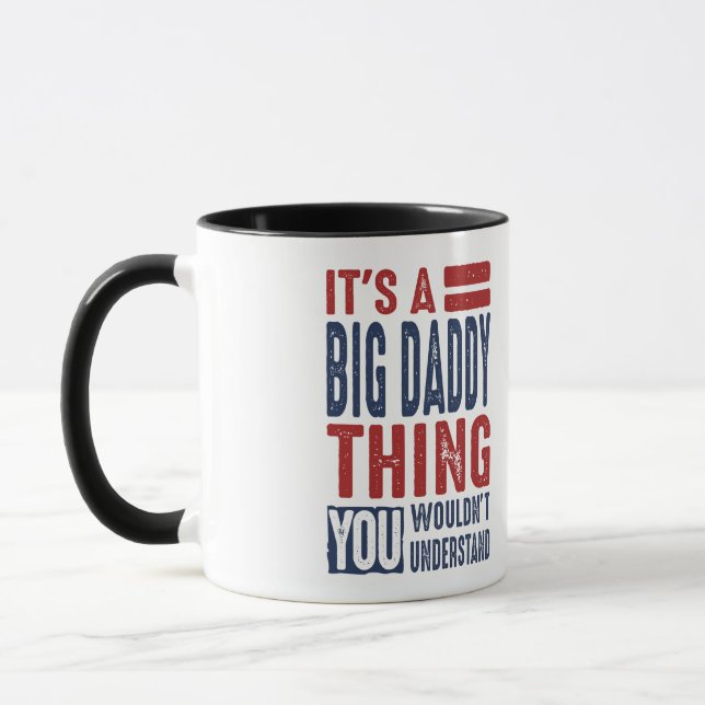 Gift for Big Daddy Mug (Left)