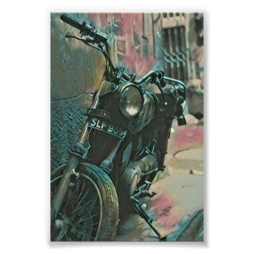 Gift for bikers photo print
