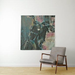 Gift for bikers tapestry