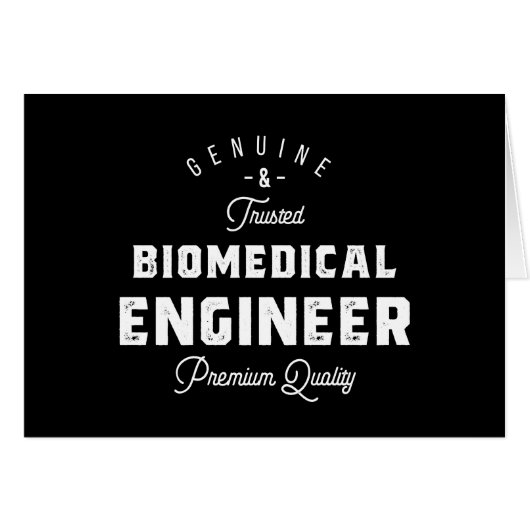 Gift for Biomedical Engineer Cards (Front Horizontal)
