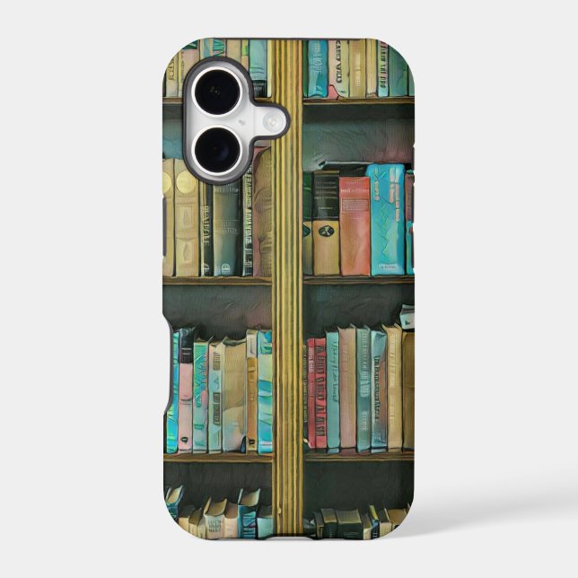 Gift for book lovers iphone case (Back)
