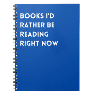 Gift For Booklovers Notebook