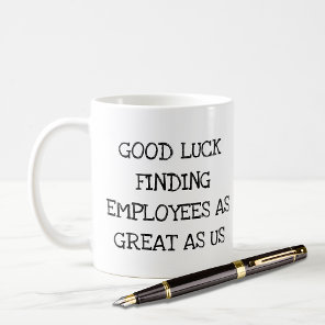 Gift for Boss Manager Leaving Farewell New Job Coffee Mug