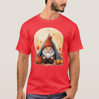 Gift For Campers Fall Autumn Season Camping retro T-Shirt