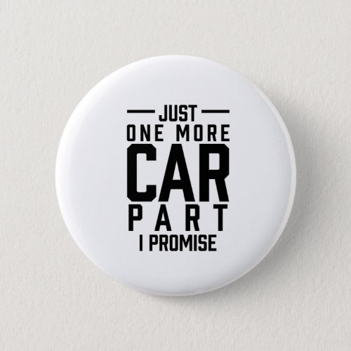 Gift for Car Lover Button