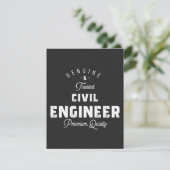 Gift for Civil Engineer (Standing Front)