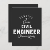 Gift for Civil Engineer (Front/Back)