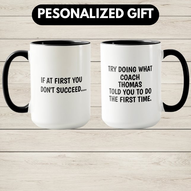 Gift For Coach, Personalized Coach Gift,Coach Gift Mug (Creator Uploaded)