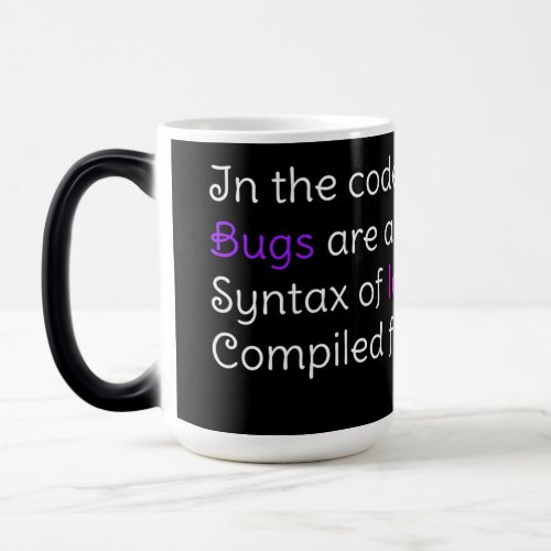 Gift for Coders Birthday Gift for Programmers Magic Mug