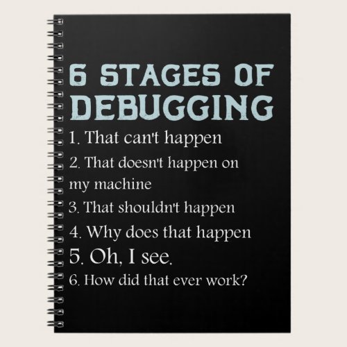 Gift for Coding Debug Computer Science programmer Notebook Gift for Coding Debug Computer Science programmer Notebook