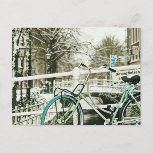 Gift for cycling lover postcard