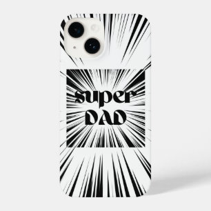 Gift for Dad, Birthday Gift Father, Super Dad iPhone 14 Case