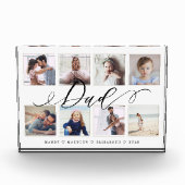 Gift for Dad | Family Photo Keepsake Collage (Front)