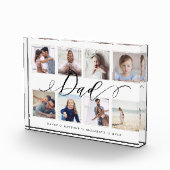 Gift for Dad | Family Photo Keepsake Collage (Right)