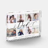Gift for Dad | Family Photo Keepsake Collage (Left)
