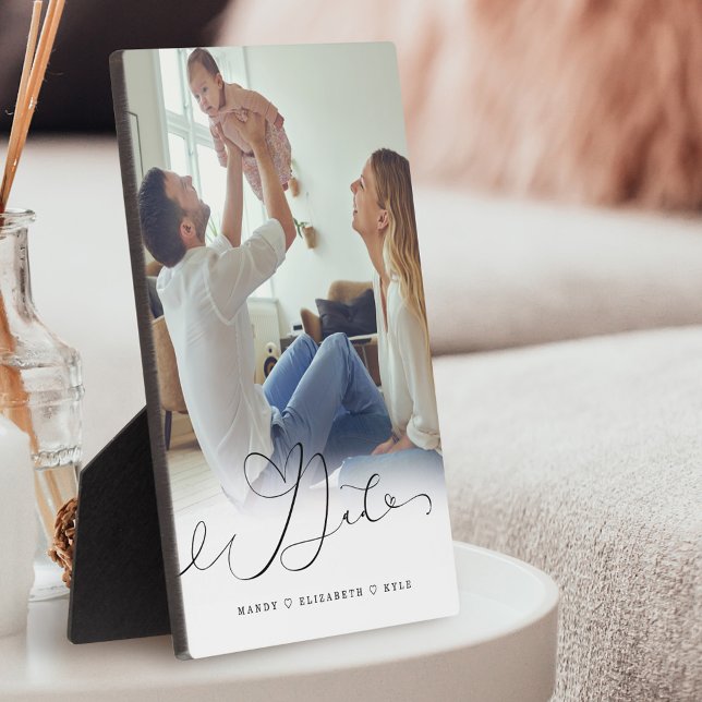 Gift for Dad | Father's Day Full Photo Dad Script Plaque (Creator Uploaded)