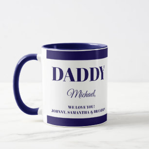 Gift for Daddy with Names Mug