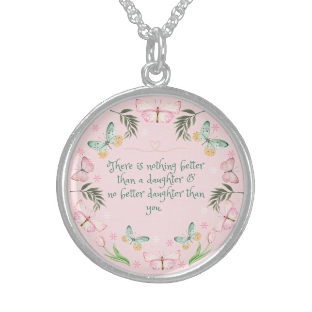 Gift For Daughter -  Pendant  (Front)