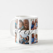 Gift for Father | Father's Day Photo Collage Coffee Mug (Front Left)