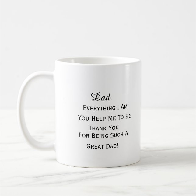 Gift For Father's Day  Coffee Mug (Left)