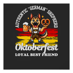Gift For German Shepherd Lover German Shepherd Poster