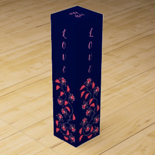 GIFT FOR GIRLFRIEND, WIFE, HUSBAND, BOYFRIEND, MOM WINE BOX
