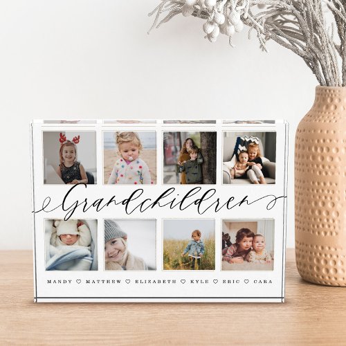 Gift for Grandparents Grandchildren Photo Collage