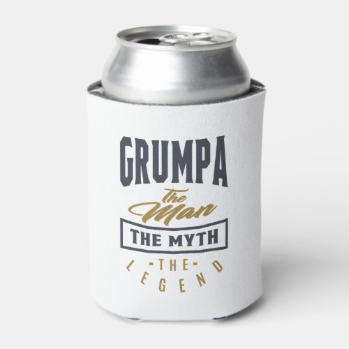 Gift for Grumpa Can Cooler