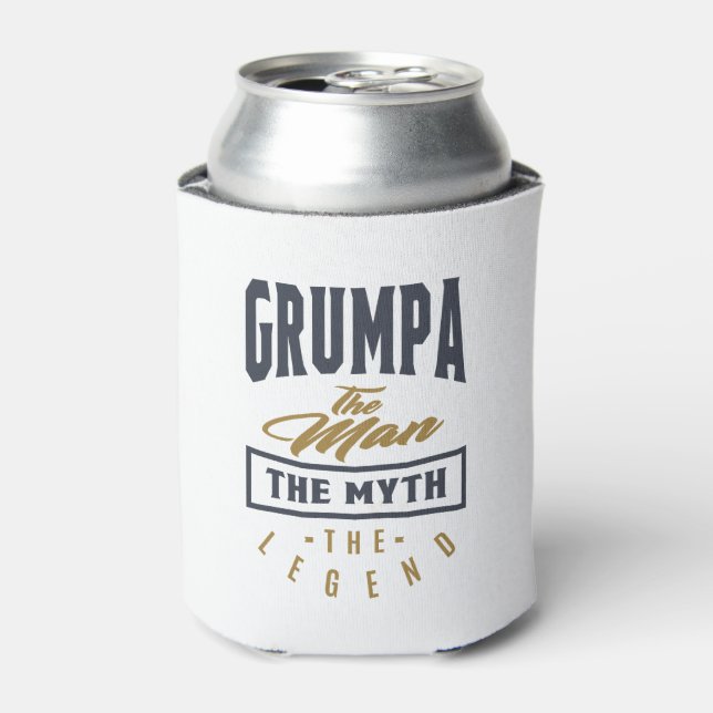 Gift for Grumpa Can Cooler (Can Front)
