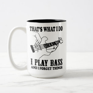 Gift For Guitar Lover, Gift For Music Lover Two-Tone Coffee Mug