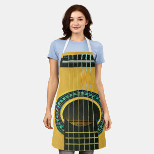 Gift for guitarist boyfriend apron