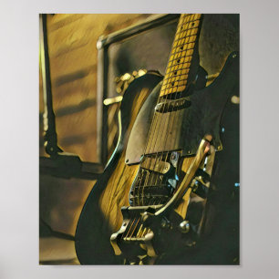 Gift for guitarist boyfriend poster