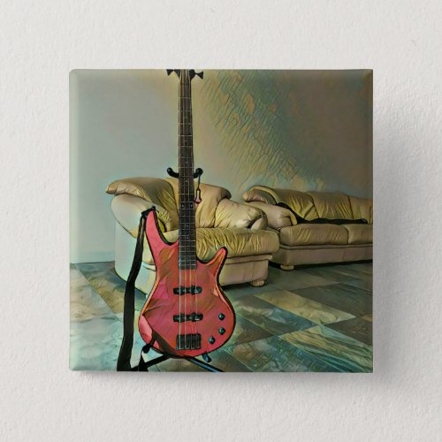 Gift for guitarists button